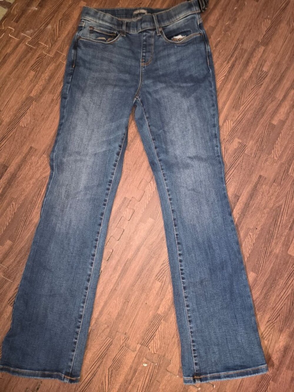 Falls Creek Womens Blue Denim Bootcut Jeans Size S